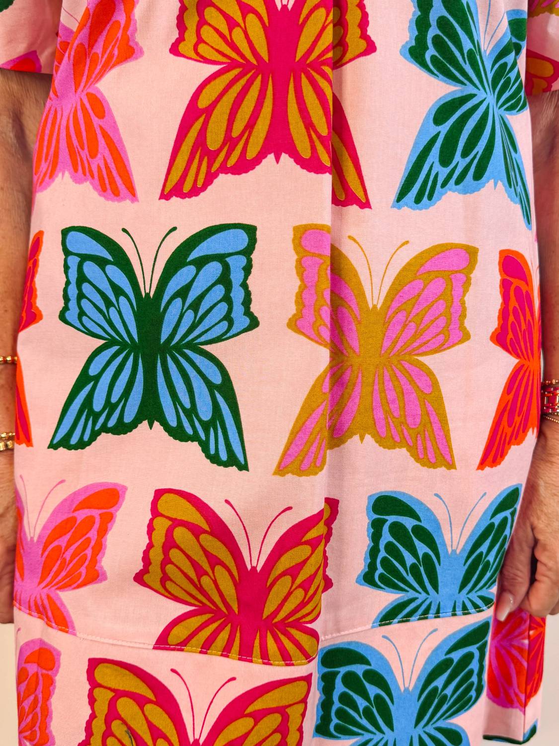 Ivy Jane - Butterflies Shift Mini Dress