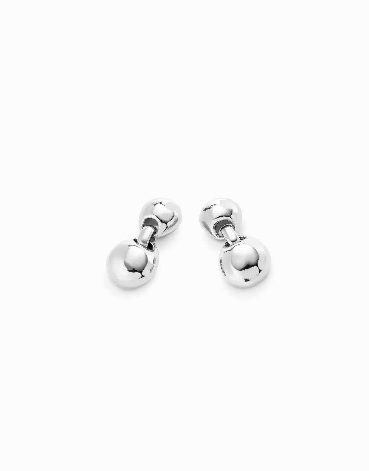Unode50 - Women's Two Bead Drop Earrings