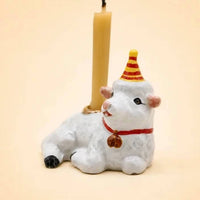Camp Hollow - Porcelain Birthday Cake Topper