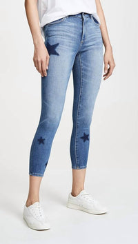 Dl1961 - Women'S - Florence Crop Mid Rise Instasculpt Skinny Jeans