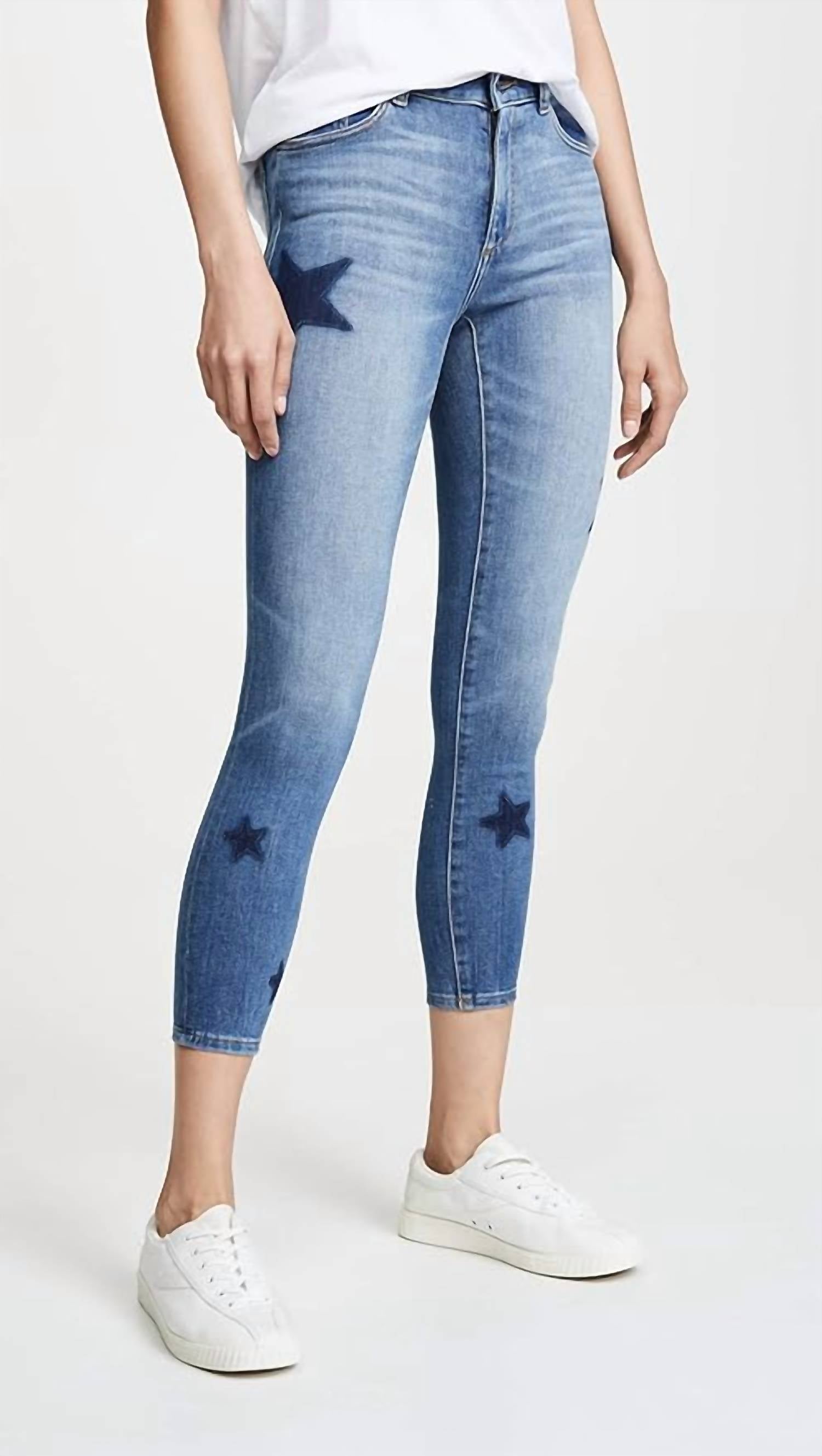 Dl1961 - Women'S - Florence Crop Mid Rise Instasculpt Skinny Jeans