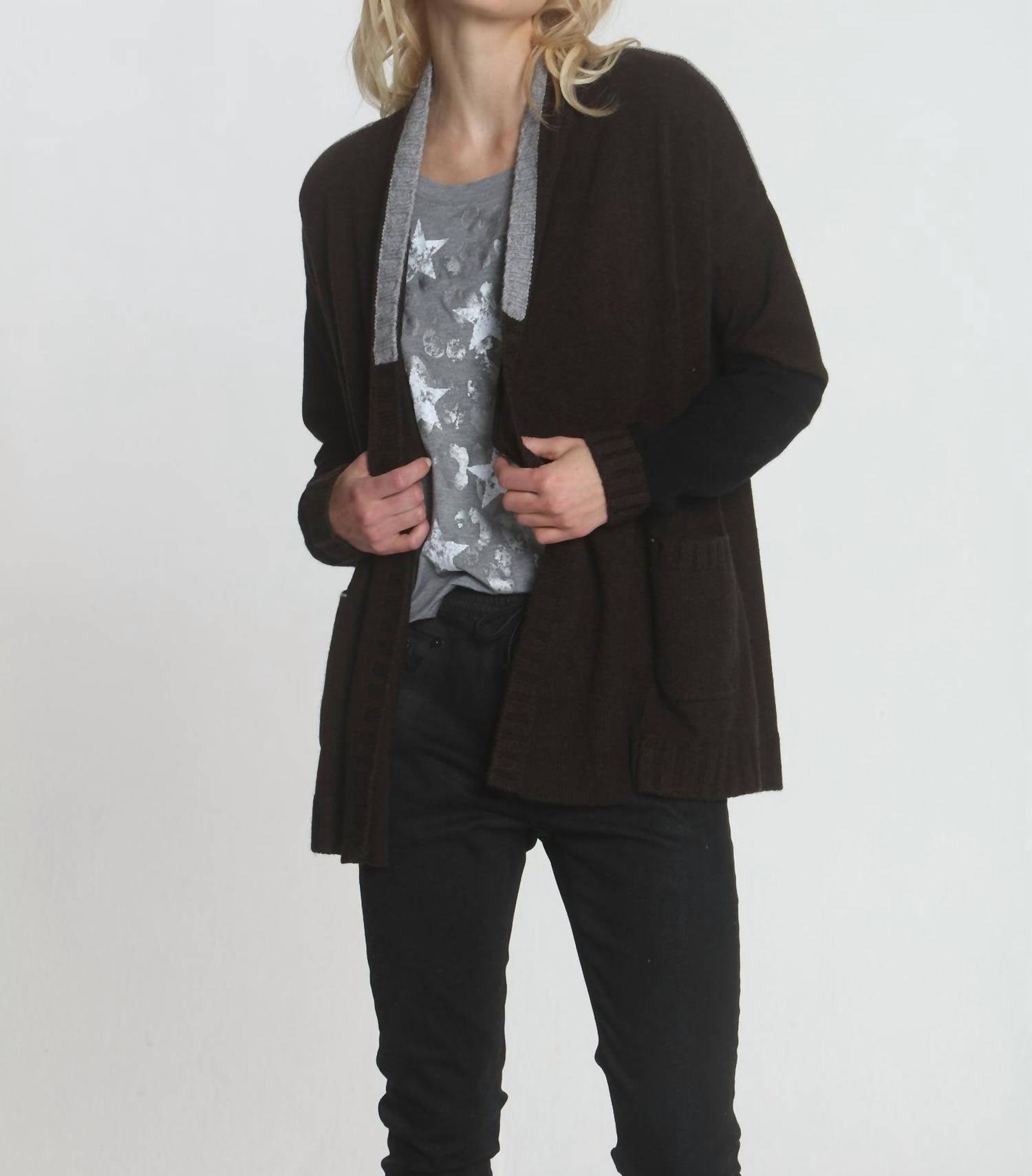 Label+Thread - Women's Brandy Block Cardigan