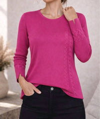 J'Envie/Eli - Weave Long Sleeve Tunic