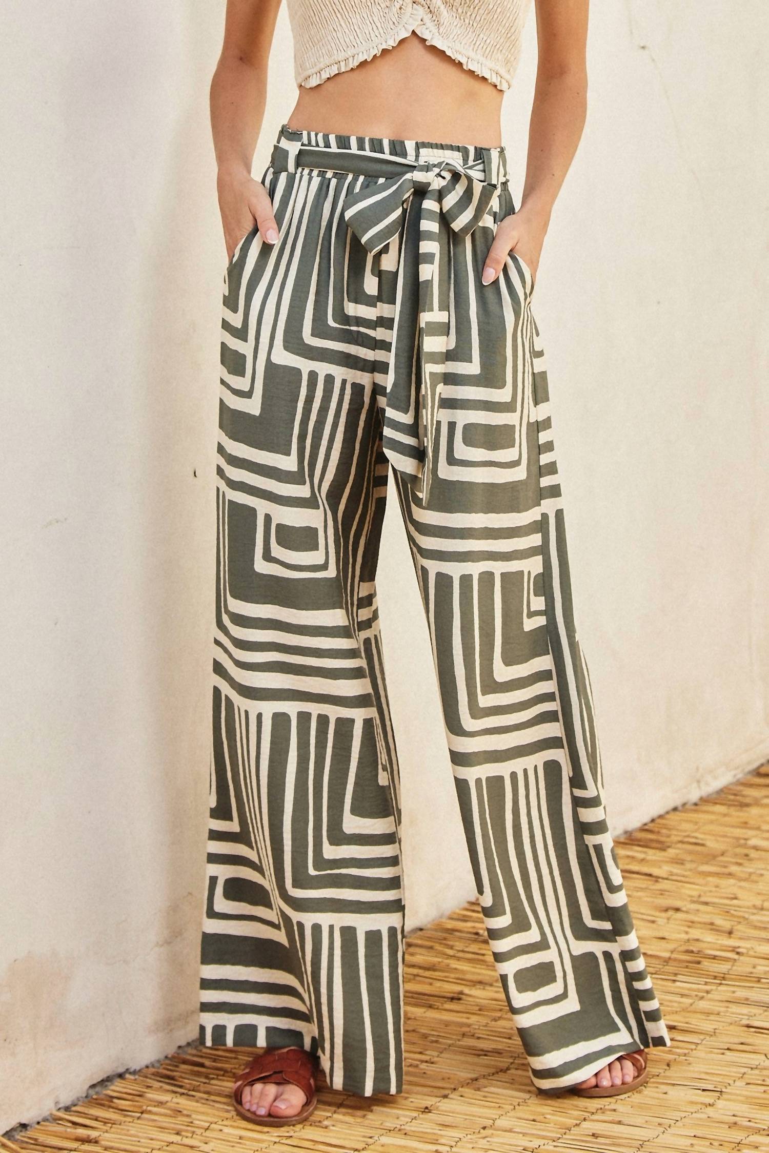 Mint - The Sahara Wide Leg Pant