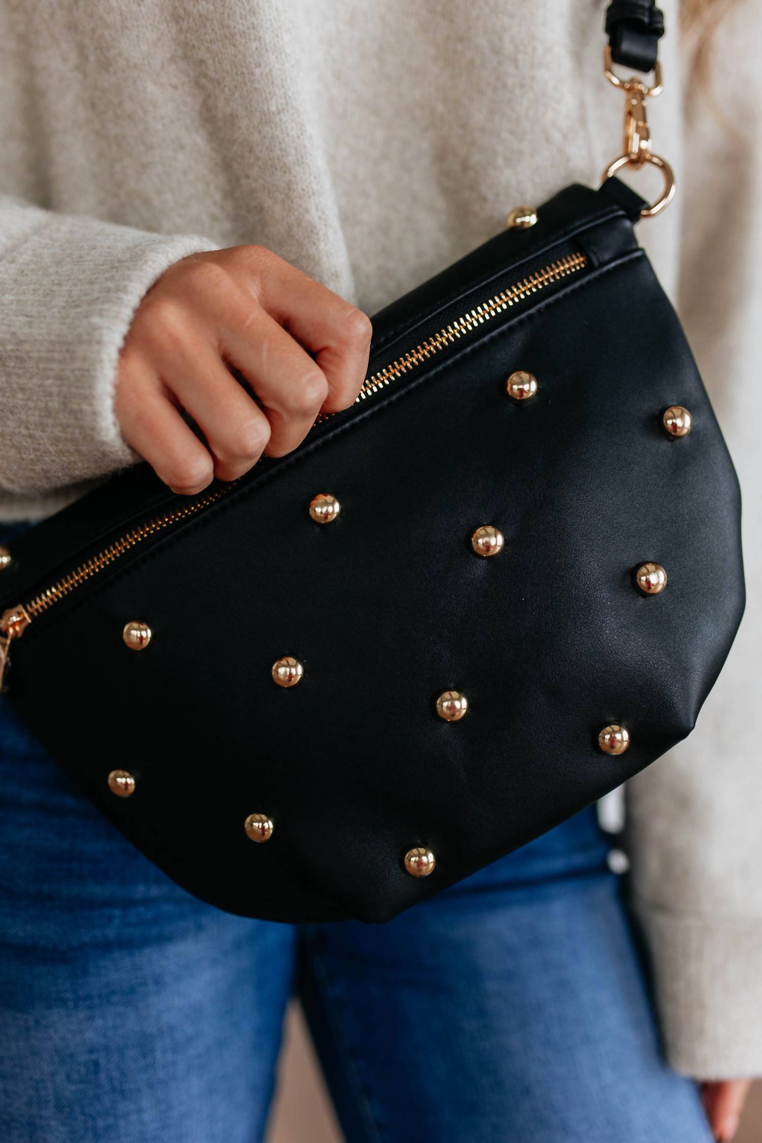 Pretty Simple - Women's Studded Westlyn Bum Bag