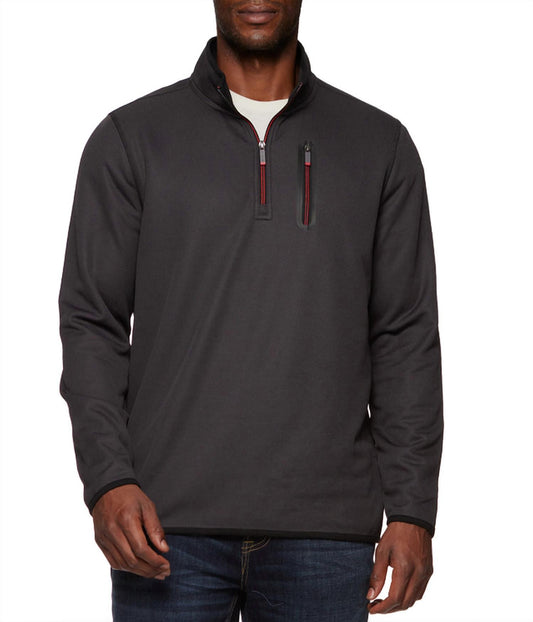 Flags & Anthem - Helm Fleece 1/4 Zip Mock Neck Pullover Jacket