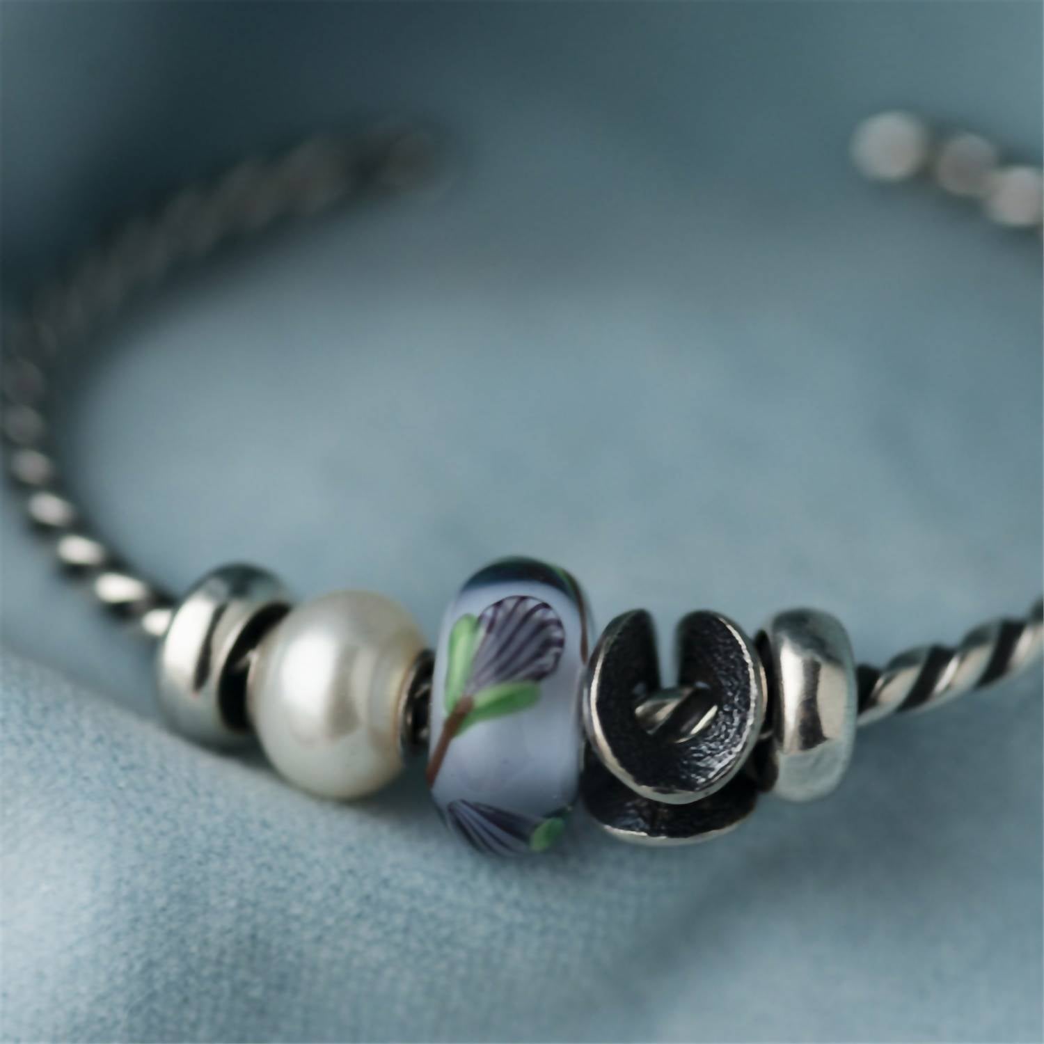 Trollbeads Women's Endless Sterling Bead Bracelet in silver - women's jewelry - alternate view