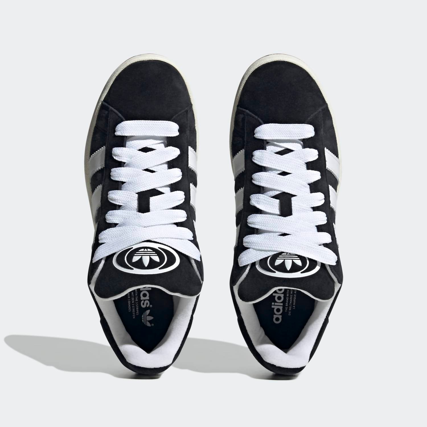 adidas Men’s Campus 00’s Sneakers in core black cloud white off white - men's sneaker - view 8