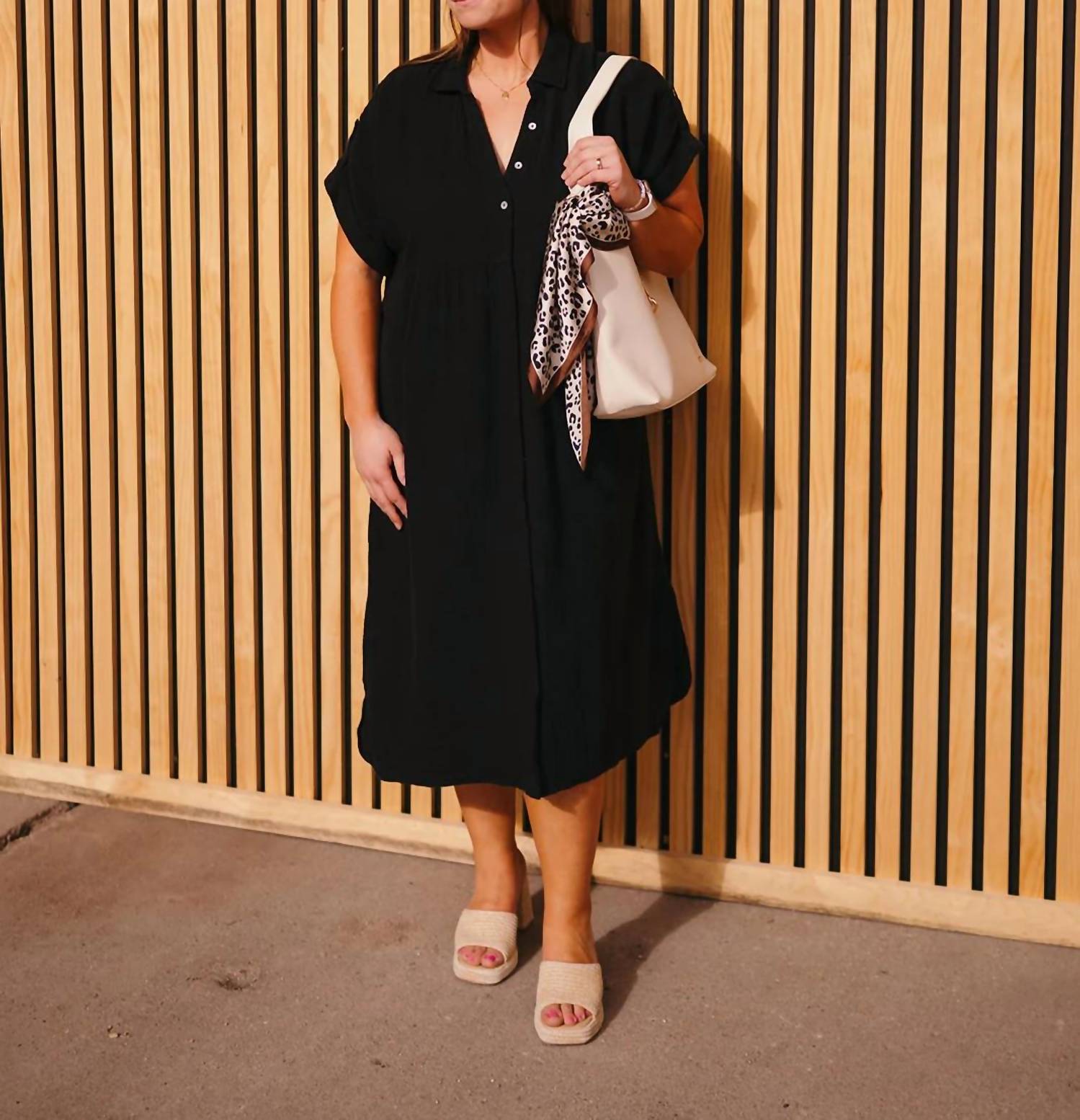 Tribal - Flowy Shirt Dress