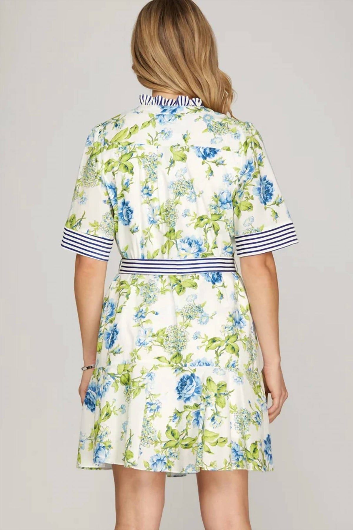 She + Sky - Summer Garden Mini Dress