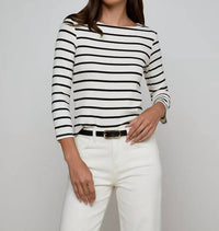 L'Agence - Lucille Boatneck Top