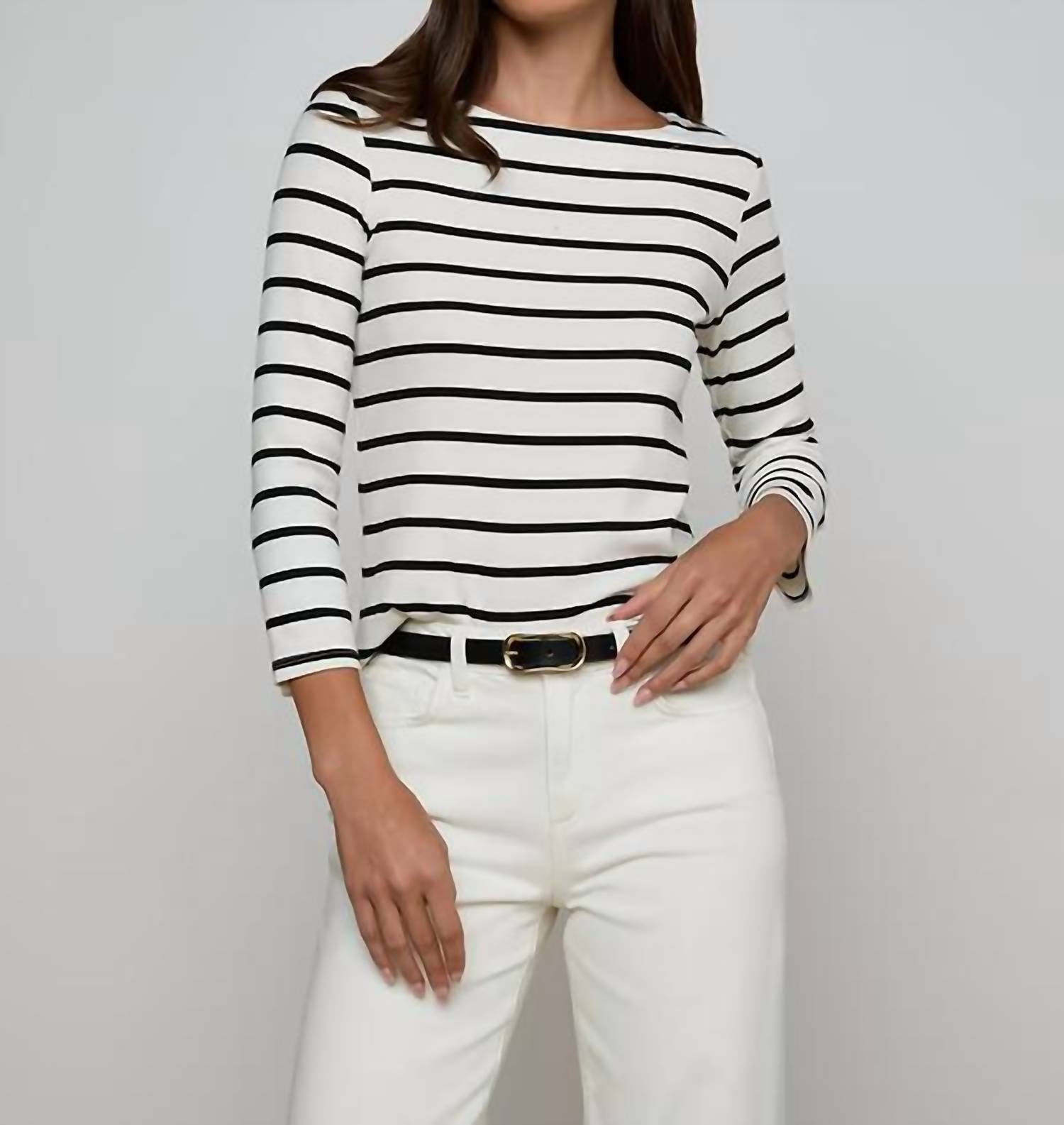 L'Agence - Lucille Boatneck Top