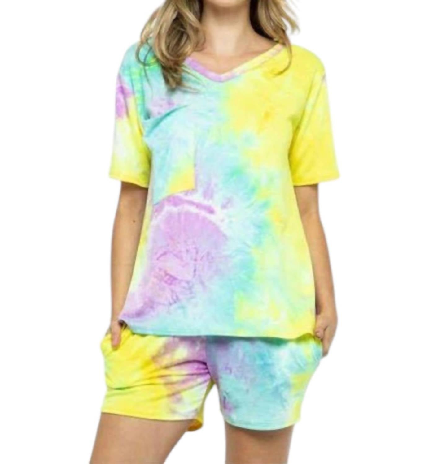 Eldridge - Ellie Tie Dye Short Set