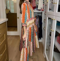 Entro - Autumn Brunch Midi Dress