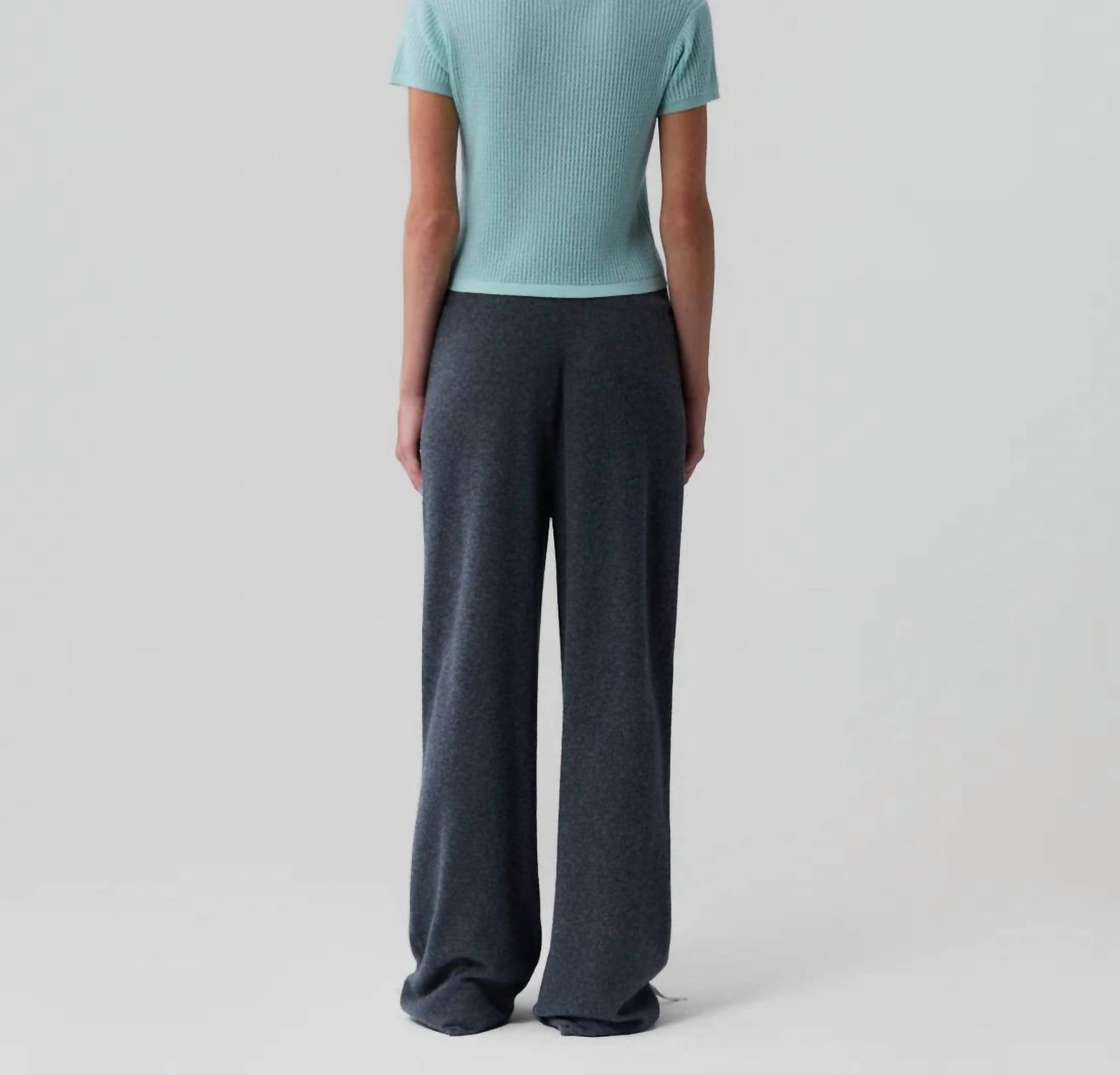 Guest In Residence Shrunken Polo in residence shrunken polo in seaglass - women's blouse - view 4