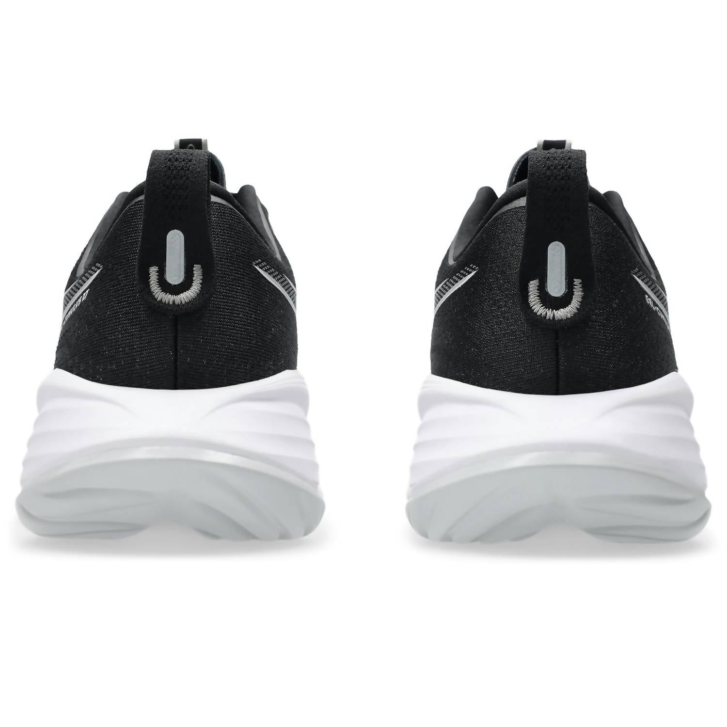 ASICS Men's Cumulus 27 Running Shoes in black white - men's shoe - view 6