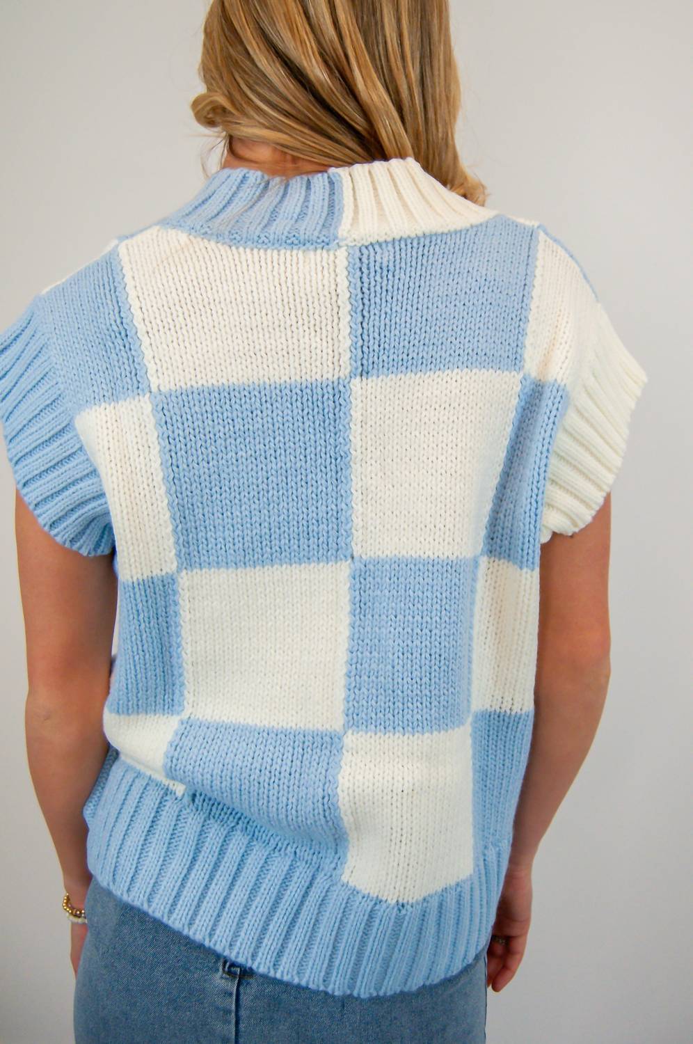 Hyfve - Checkerboard Sweater Vest