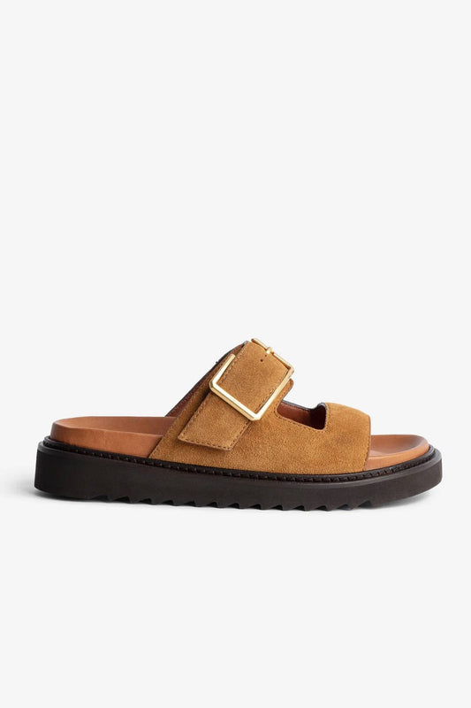 Zadig & Voltaire - WOMEN'S ALPHA CECILIA SUEDE SANDAL