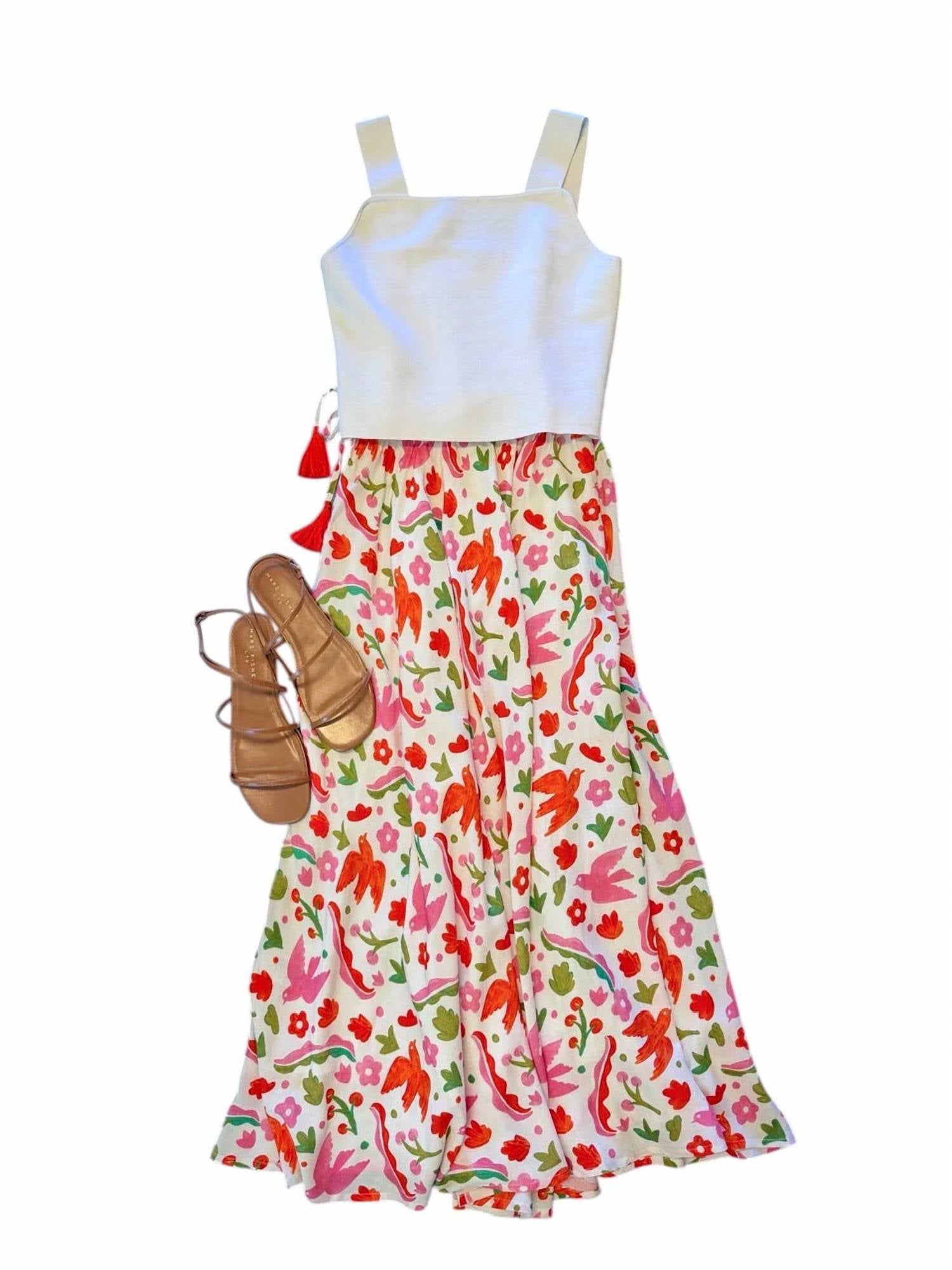 Nimo With Love - Vanilla Maxi Skirt