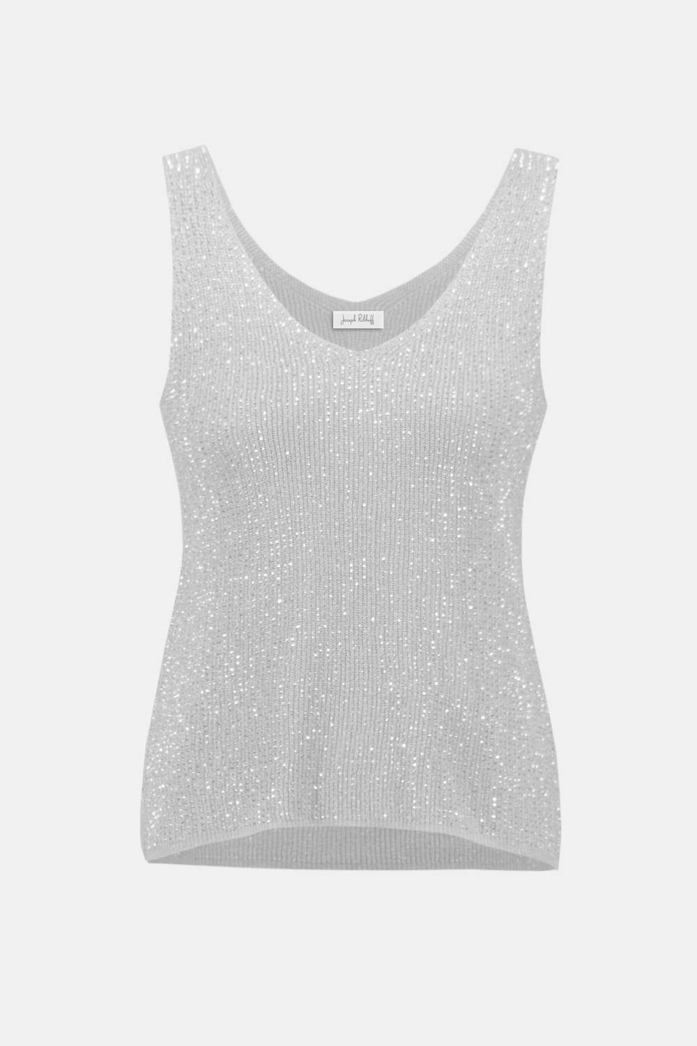 Joseph Ribkoff - Metallic Rhinestone Camisole Tank