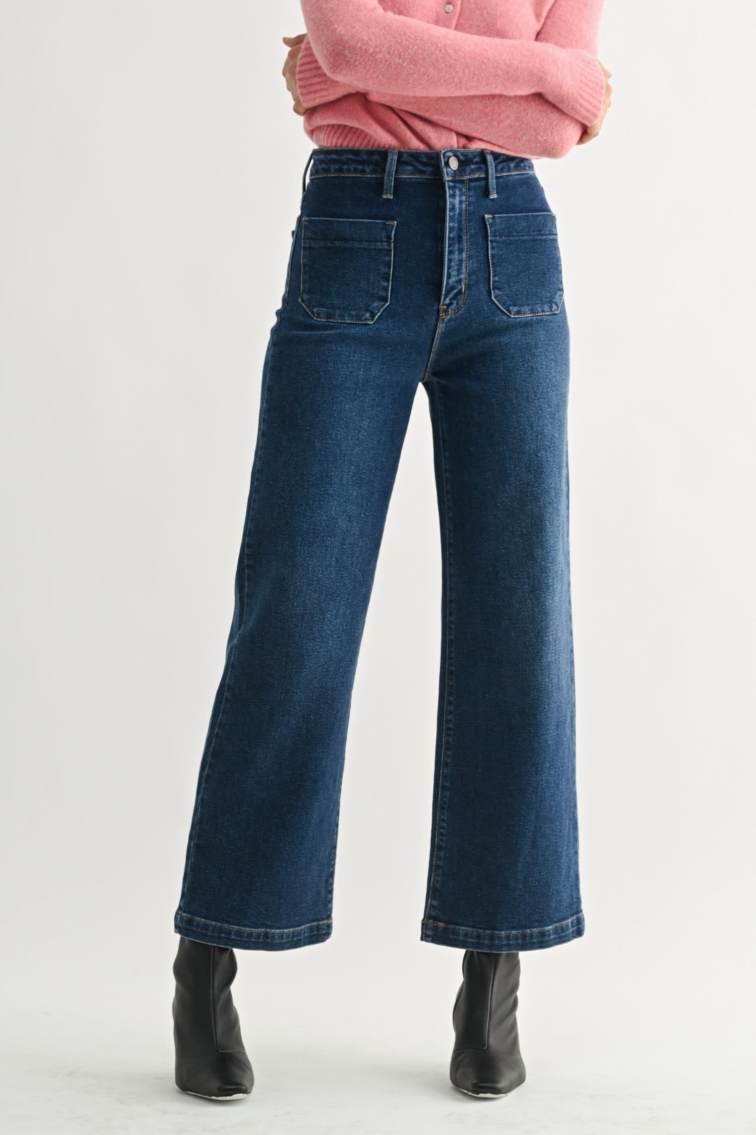Just Black Denim - Emmy Wide Leg Jeans