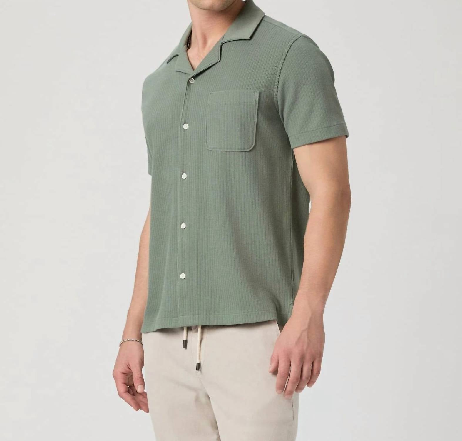 Paige Oliver Shirt in bonsai - men's t-shirt - detail view
