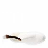 Free People Women's Lola Bootie in white - women's shoe - detail view