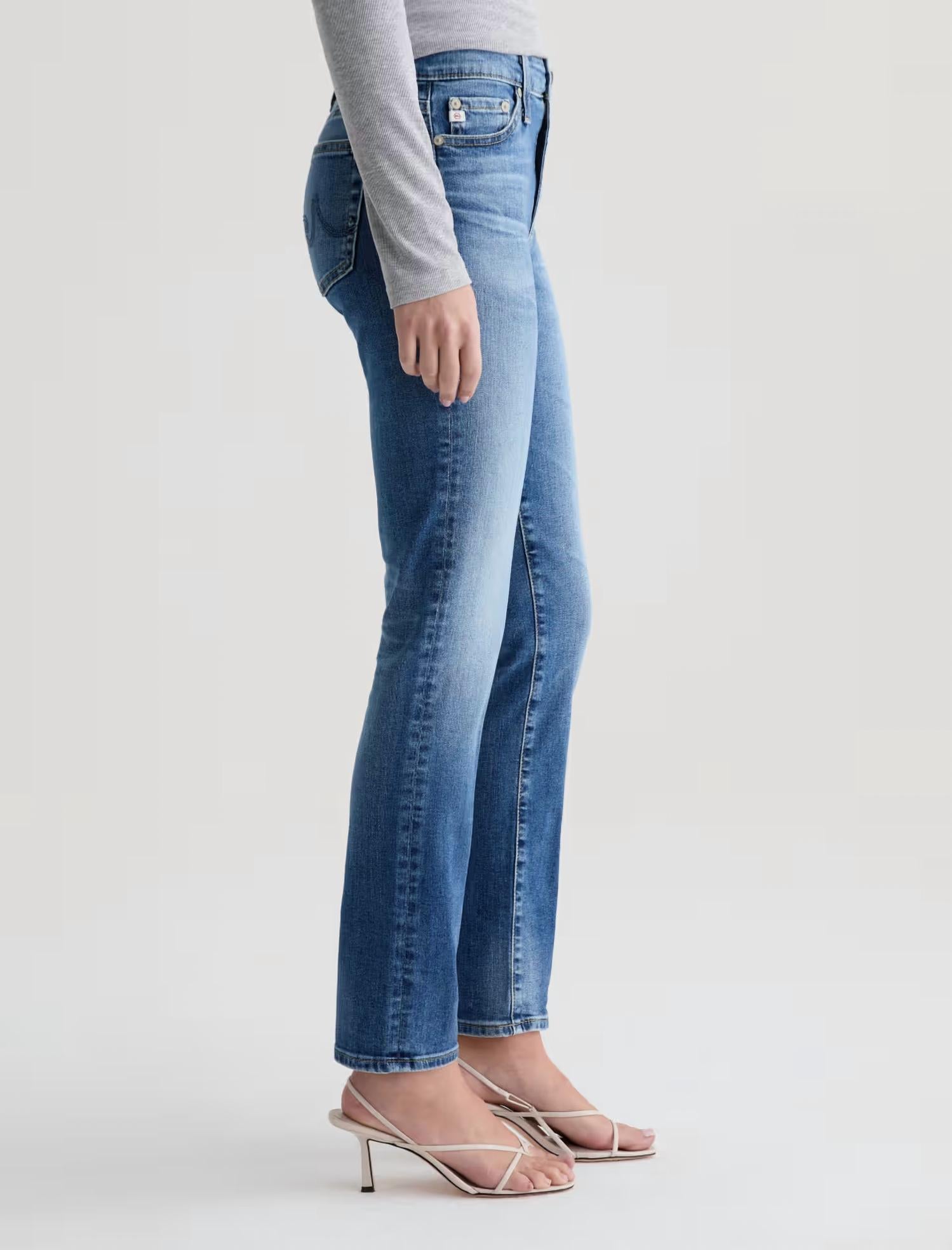 Ag Jeans - Women's Mari Mid-rise Slim Straight Jean
