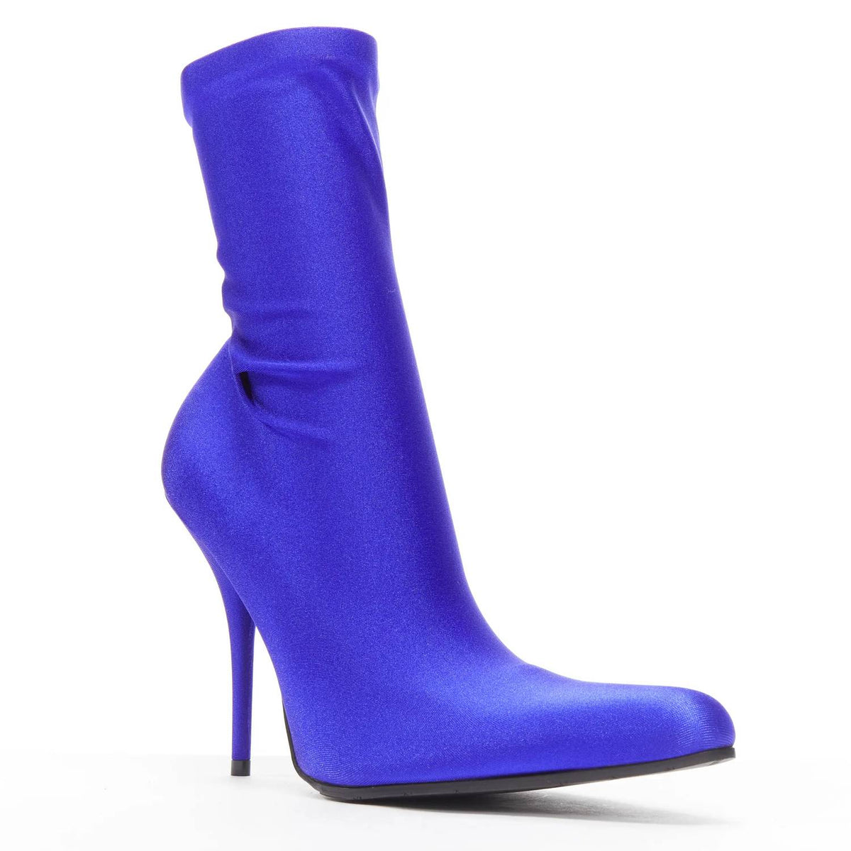 Balenciaga - Women's Stretch Comfort Round Toe Stiletto Booties