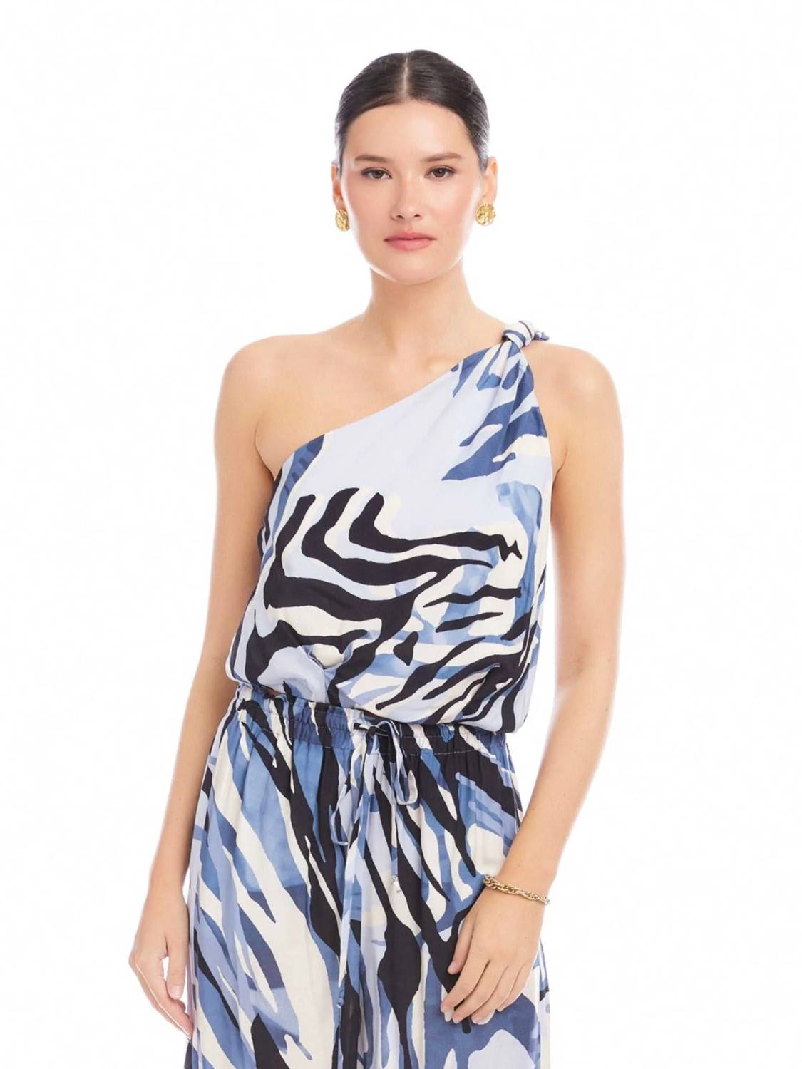 Fifteen Twenty - Vanita One-Shoulder Top