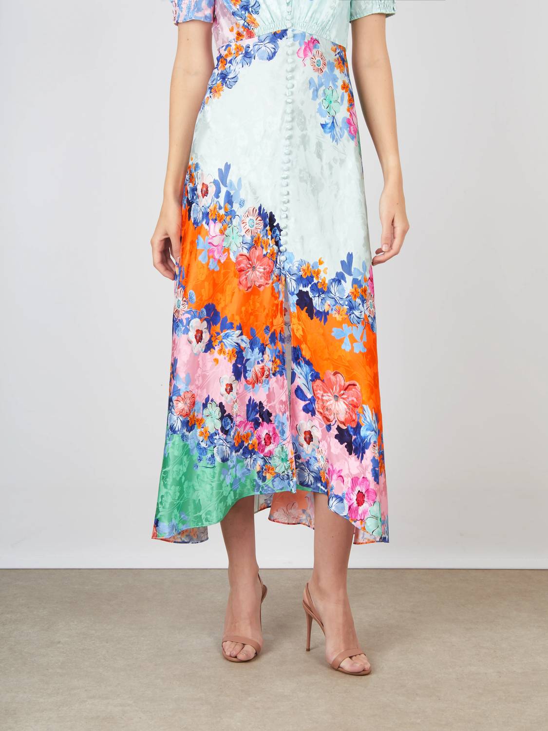Saloni - Lea Long Maxi Dress