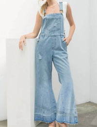 1 The Woman - Wide Leg Flare Overalls