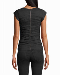 Nicole Miller - Cotton Metal Logan Top