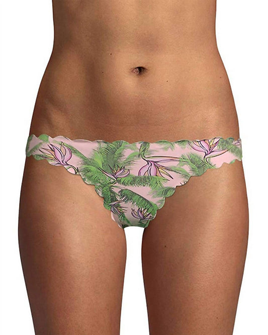 WOMEN'S BERMUDA REVERSIBLE SEAMLESS BIKINI BOTTOM