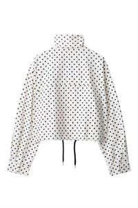 SUNDAYUP Do It Up Windbreaker Jacket in off white - women's jacket - alternate view