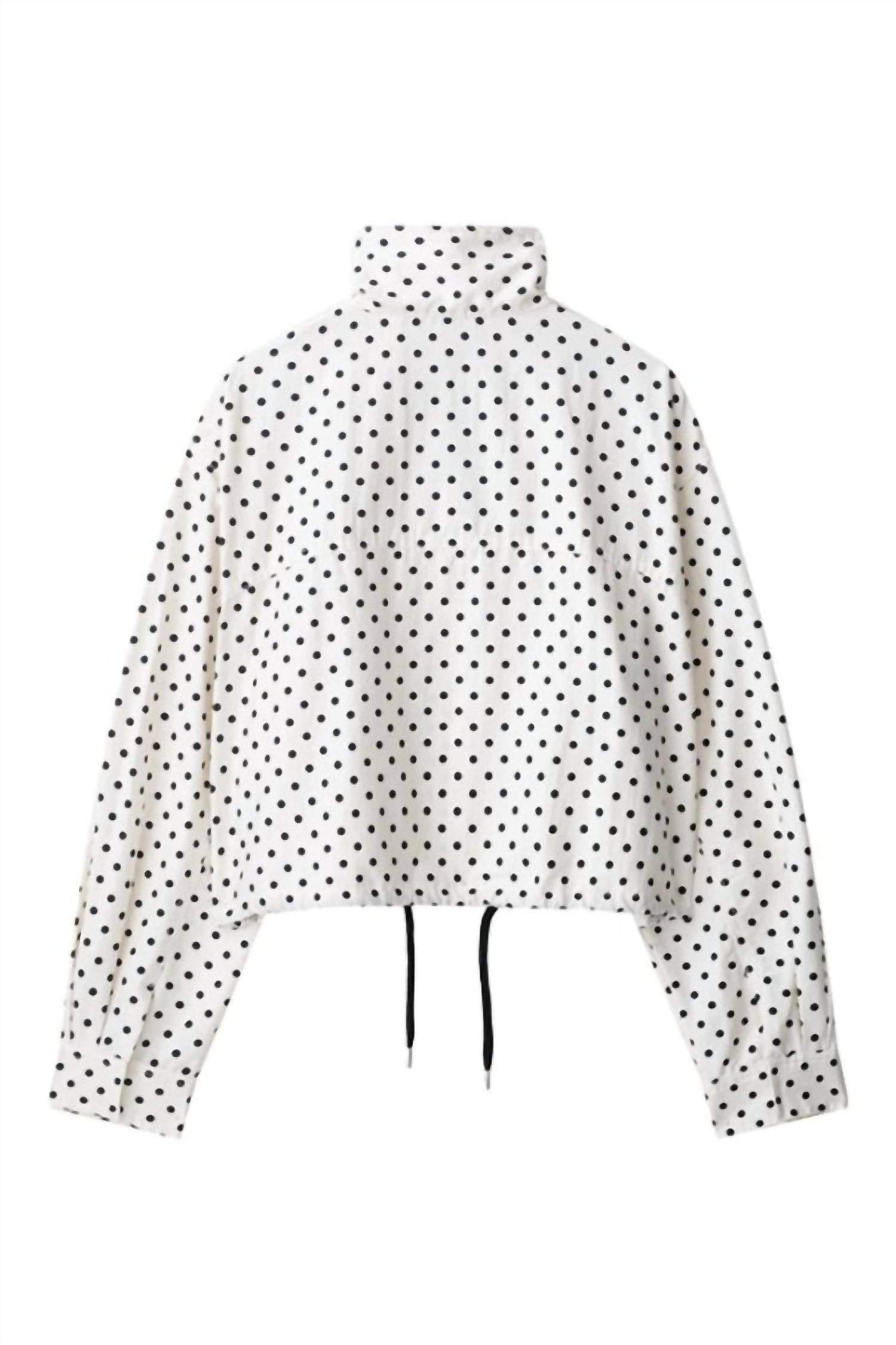 SUNDAYUP Do It Up Windbreaker Jacket in off white - women's jacket - alternate view