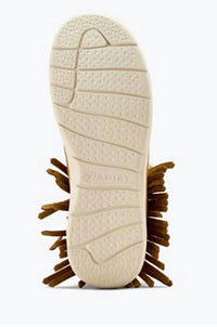 ARIAT Women's Hilo High-top Fringe Suede Casual Shoe in wheat - women's sneaker - alternate view