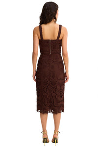 ALLISON NEW YORK Drea Skirt in chocolate brown - women's skirt - view 4