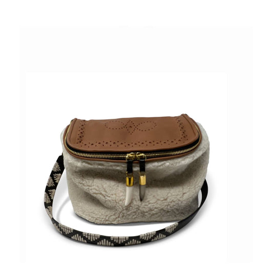 Kempton & Co. - Mini Rough Night Shearling Crossbody Bag