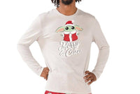 Munki Munki - Men's Grogu Holiday Pajama Top