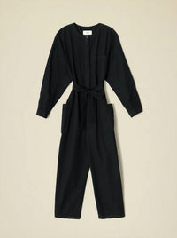 XIRENA Kenton Elbow Sleeve Jumpsuit in black - women's pants - view 4