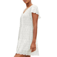 Velvet By Graham & Spencer - Wynette Embroidered Cotton Dress