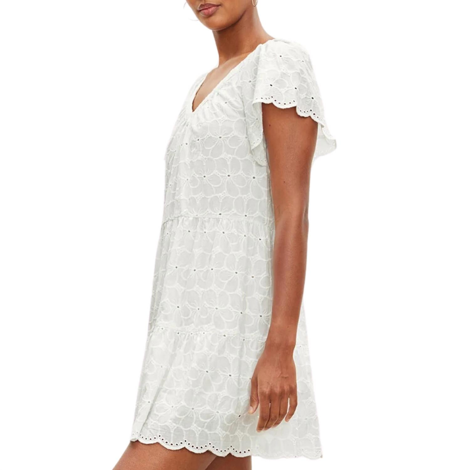 Velvet By Graham & Spencer - Wynette Embroidered Cotton Dress