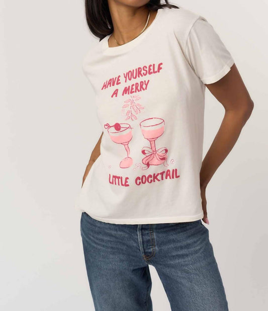 Project Social T - Merry Little Cocktail Tee