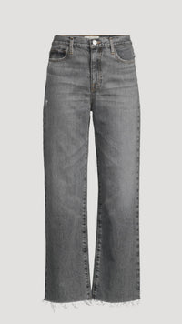 Frame - Denim Le Jane Ankle Raw Fray Jeans