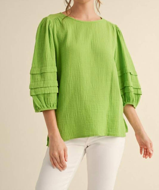Jodifl - Joy Gauzy Bell Sleeve Top