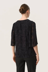 Soaked In Luxury - Felisia V-neck Half Sleeve Blouse