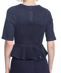 Corey Lynn Calter - Yolanda Short Sleeves Peplum