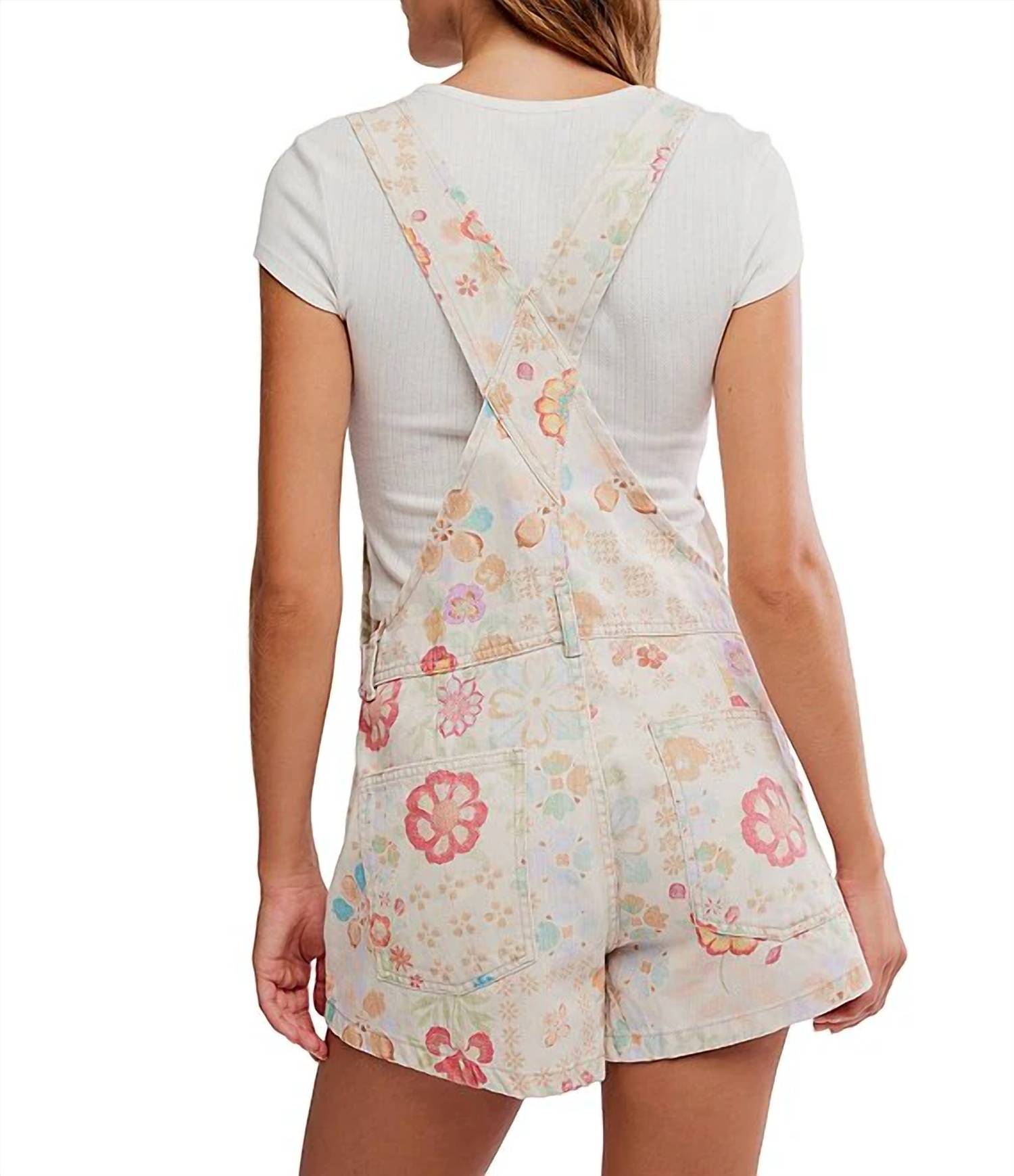 Free People - Ziggy Printed Shortalls