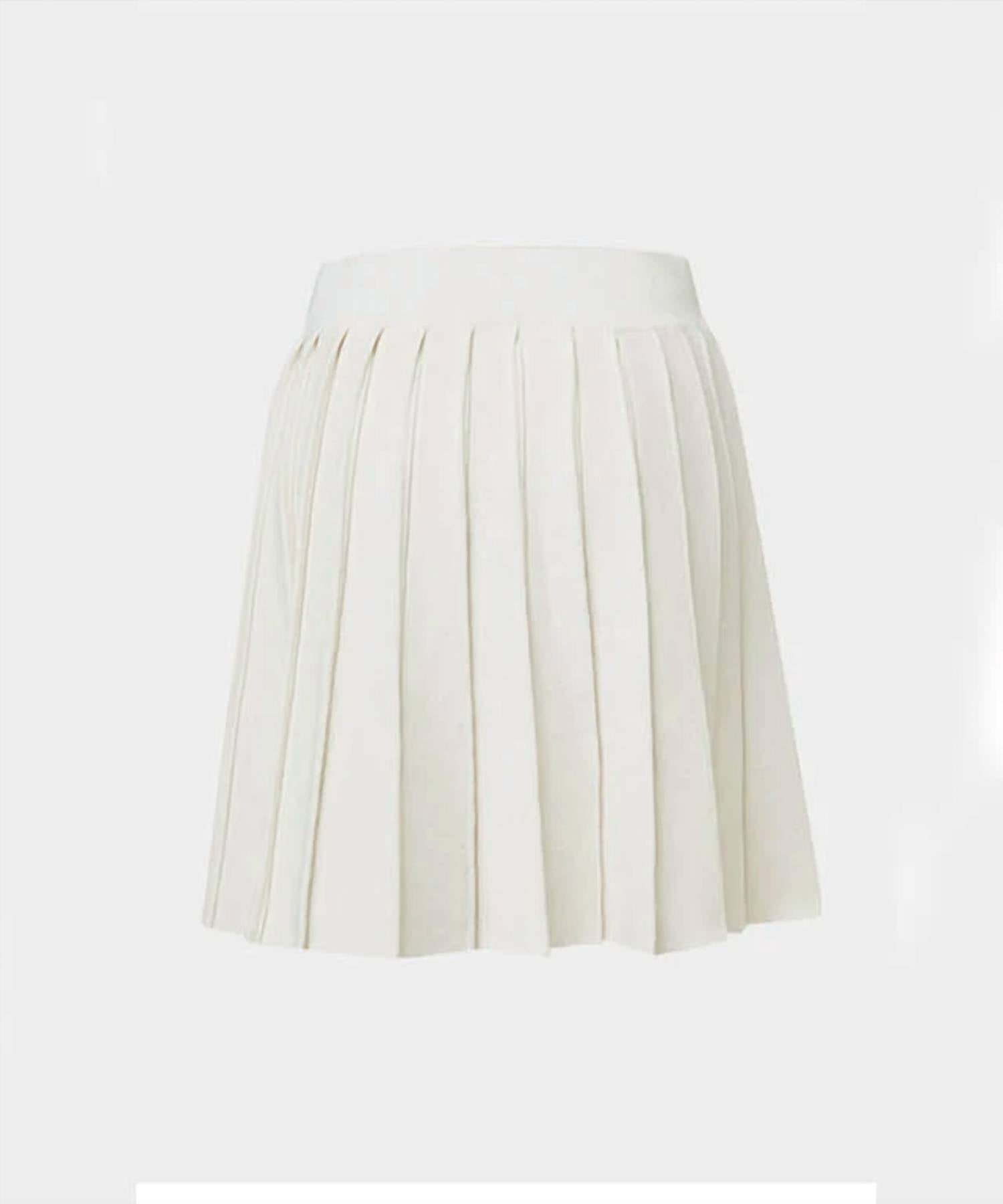 Anel - Golf French Wool Skirt